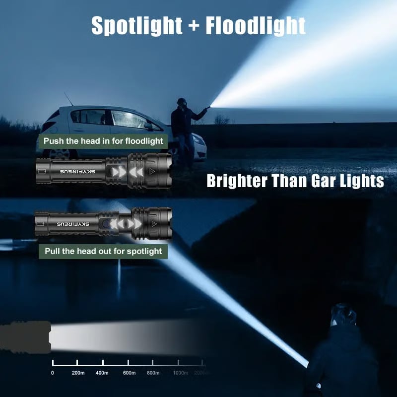 2026 The Ultimate SKYFIRE 1376 Survival Flashlight