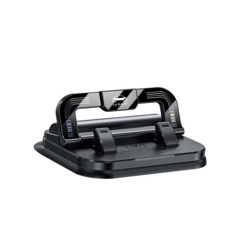 Car Phone Mount with Strong Suction Cup – 360 ° Rotation, Adjustable Viewing Angles, Anti-Slip Holder for All Phones.