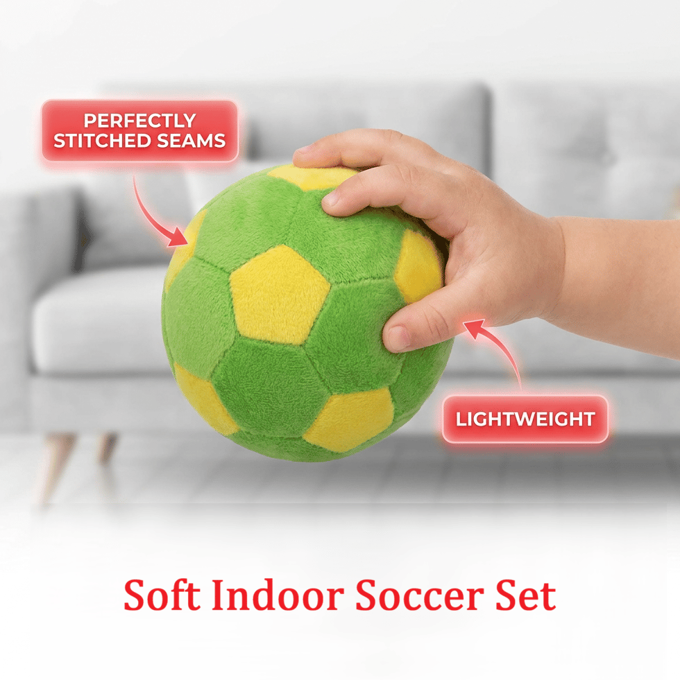 🏆#1 Best Seller ⚡ Soft Indoor Soccer Set