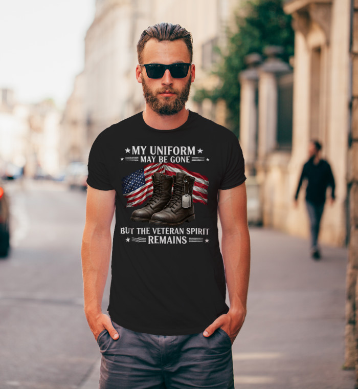 MY UNIFORM MAY BE GONE Unisex Short Sleeve Classic Tee