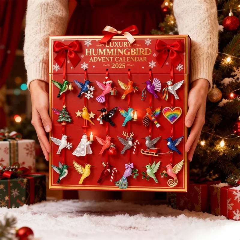 🔥A Hummingbird-Themed Advent Calendar for 2025