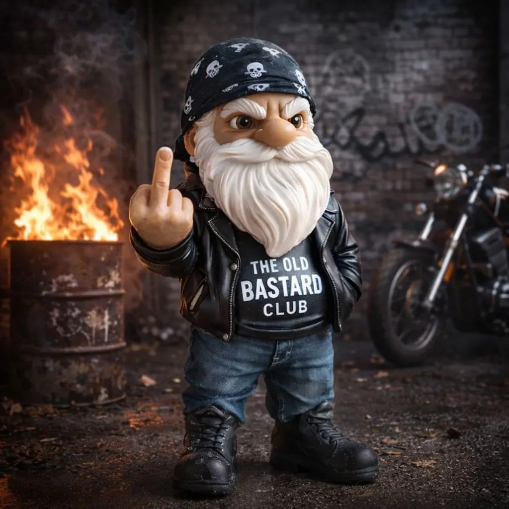 🔥Flash Sale 49% OFF - 💥👴 The Old Bastard Club Gnome(✨Same as the picture)