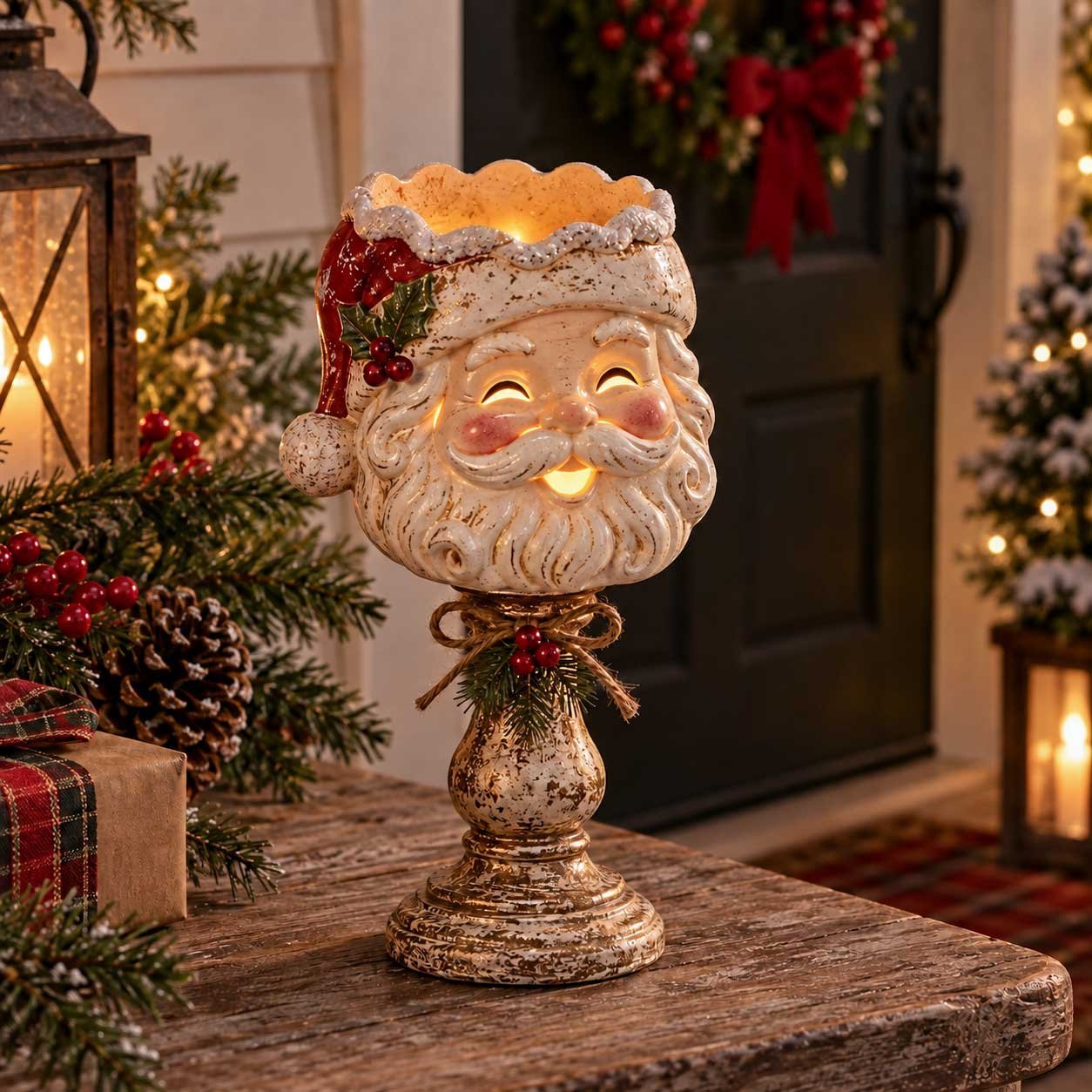 🎄 Christmas Heirloom Glow Candle Holder Collection