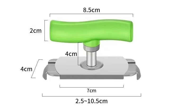 🍯 Effortless Jar Opening  – ✨ Anti-Slip Grip Jar Opener – For Comfortable, Easy Use Every Time