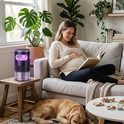 🦟✨Ultra-Quiet Bionic UV Suction Mosquito Trap