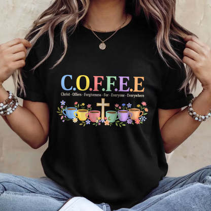Christ Offers Forgiveness For Everyone |  2D Unisex T-shirt