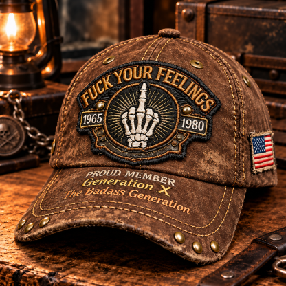 Generation X Printed Casual Hat