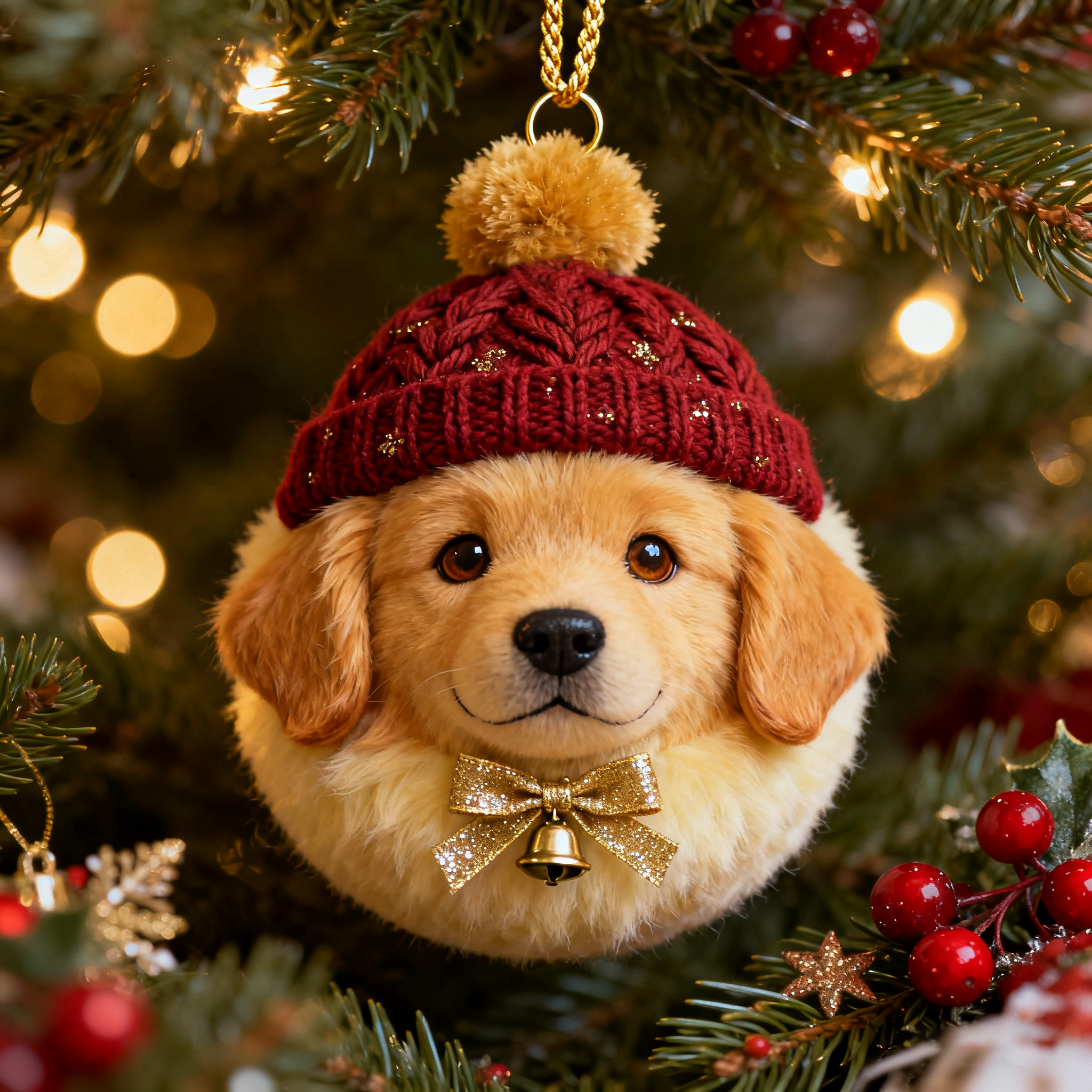 Winter Furry Friends Ornament Collection