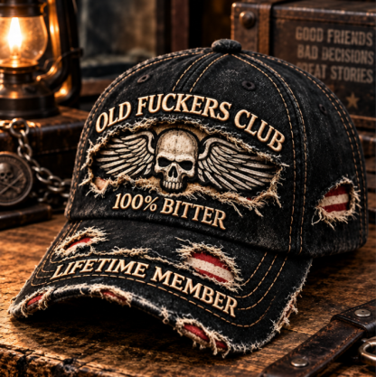 Old F*ckers Club Embroidery Cap