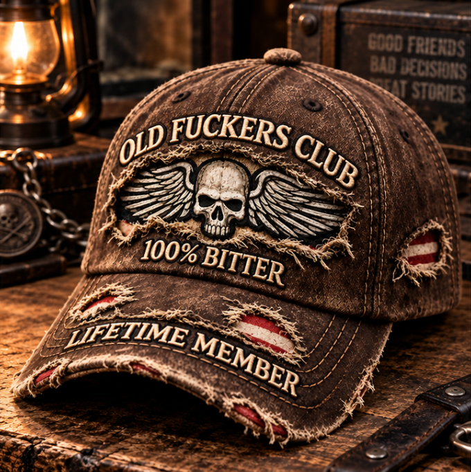 Old F*ckers Club Embroidery Cap