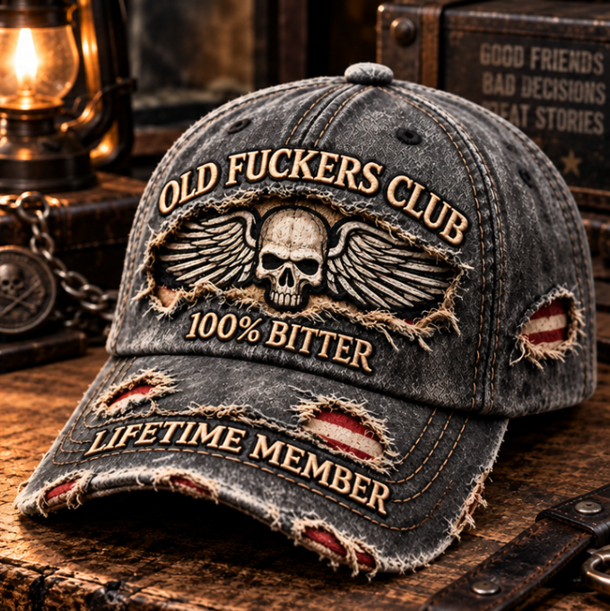 Old F*ckers Club Embroidery Cap