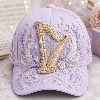 🔥 Last Day 50% OFF – 🎵✨ 3D Musical Instrument Embroidery Cap (📦Buy 2 Free Shipping)