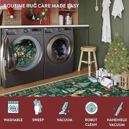 ⏰This Week Special Price🏆 60K+ SOLD!🎁🎄Soft Christmas Tree Santa Claus Carpet Runner
