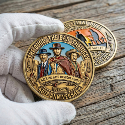 The Legendary Three Gunslingers 60th Anniversary Coin