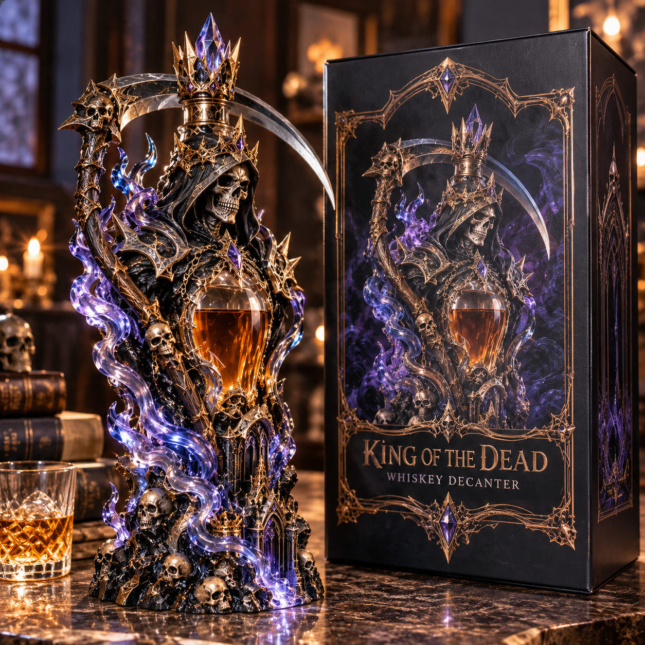 Grim Reaper – King of the Dead whiskey decanter