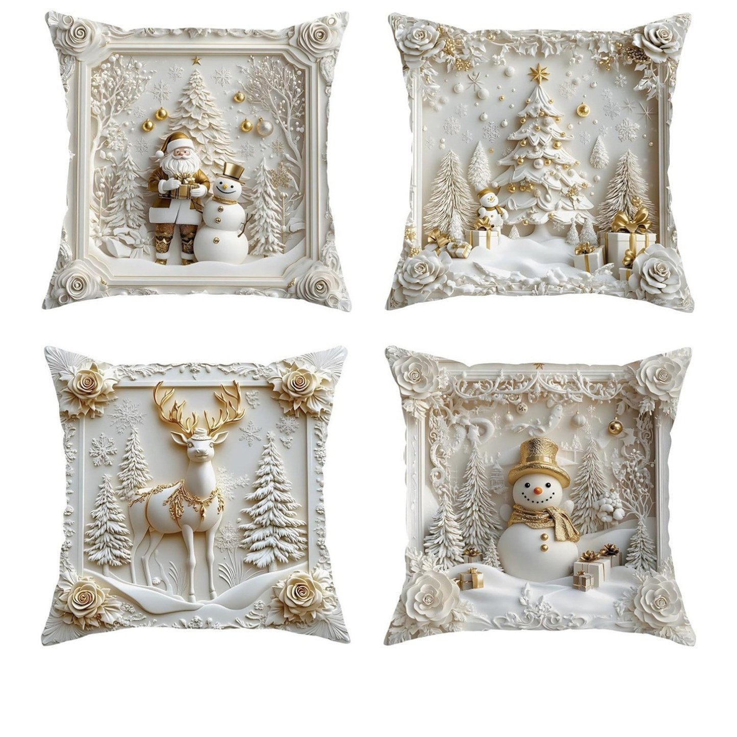 🎄Christmas Sale 49% OFF🎁Christmas Themed Cushion Cover
