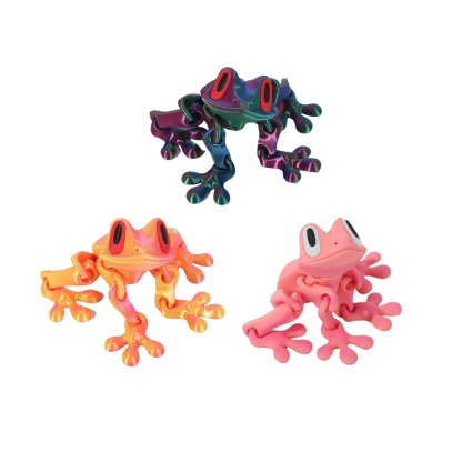 🏆 50K+ SOLD! 🔥3D Printed Magnet Frog Toy