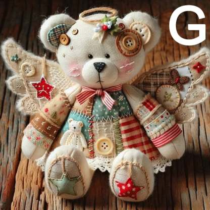 DIY Patchwork Animal Angel Kit