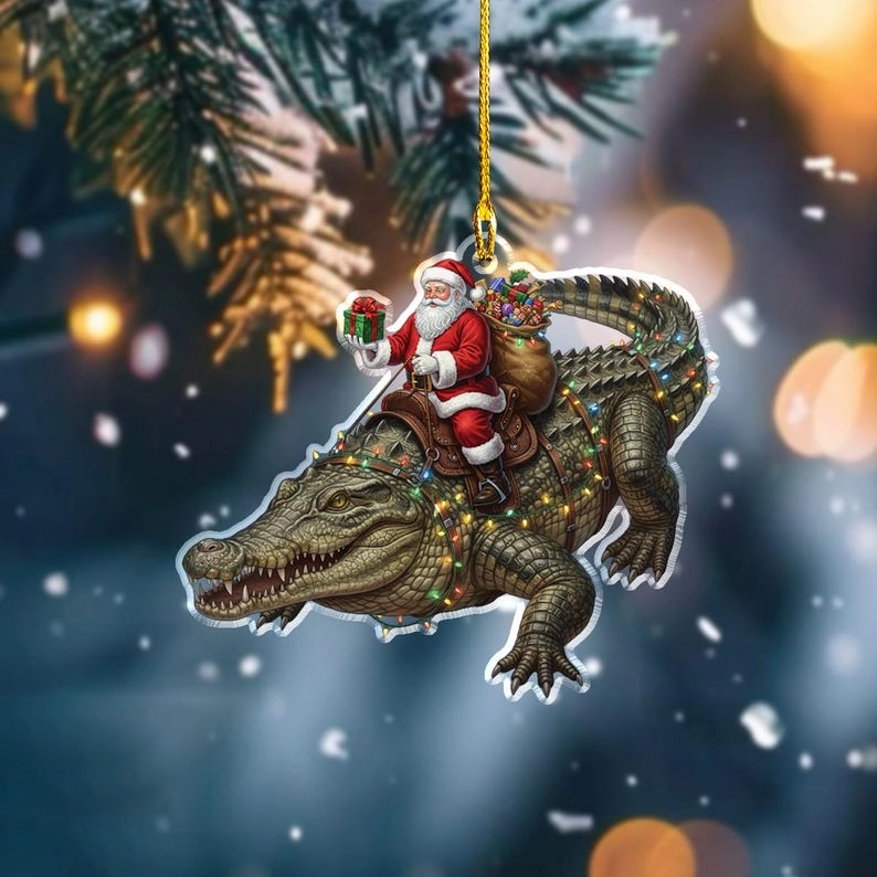Christmas Dinosaurs Ornament Collection
