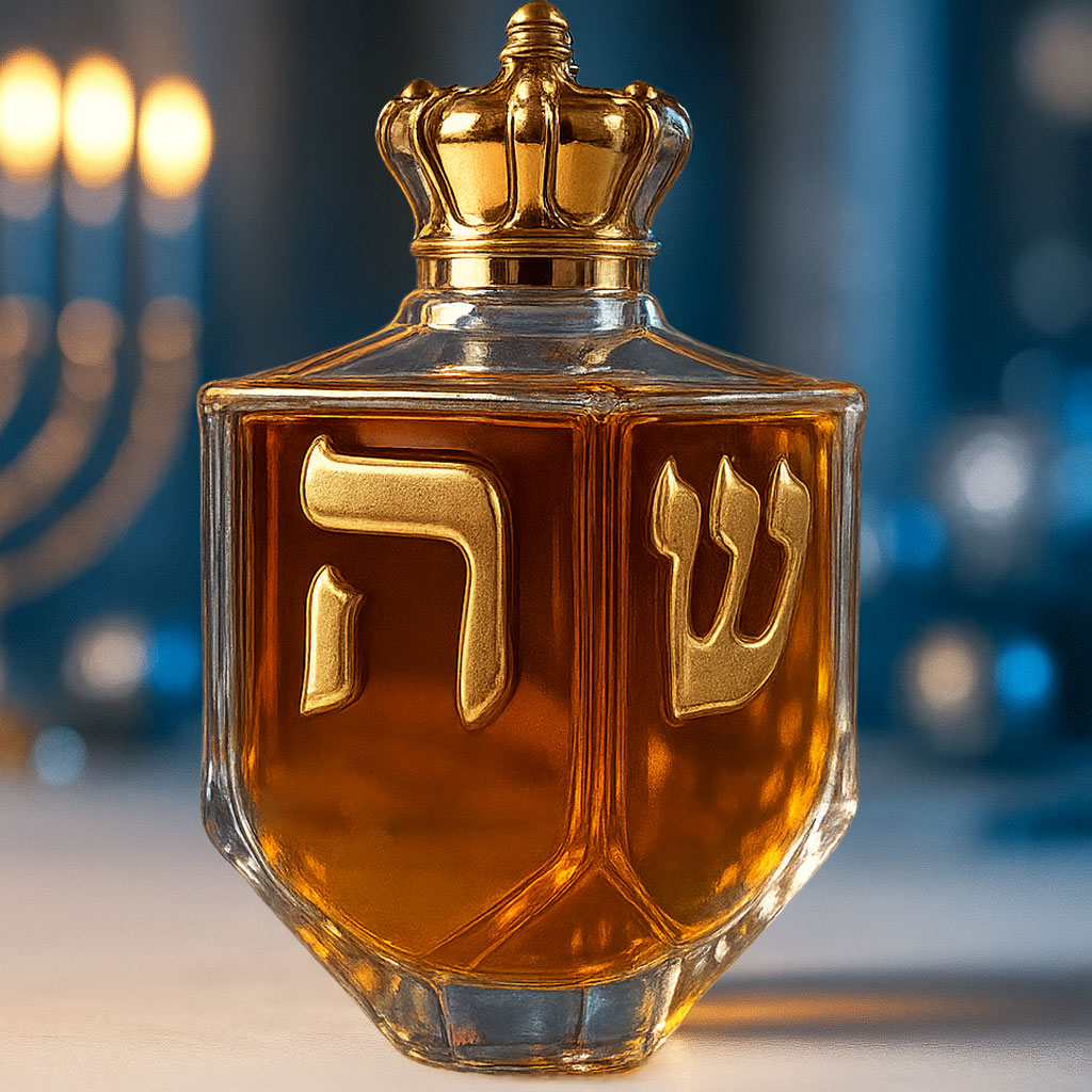 🏆 500K+ SOLD! ✨This Week Special Price⏰Hanukkah 2025 Dreidel Whiskey Bottle
