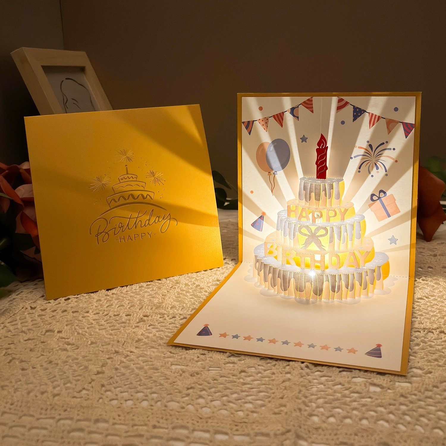 🏆 500K+ SOLD! ⚡2025 New USA🔥3D Pop Up Birthday Cards