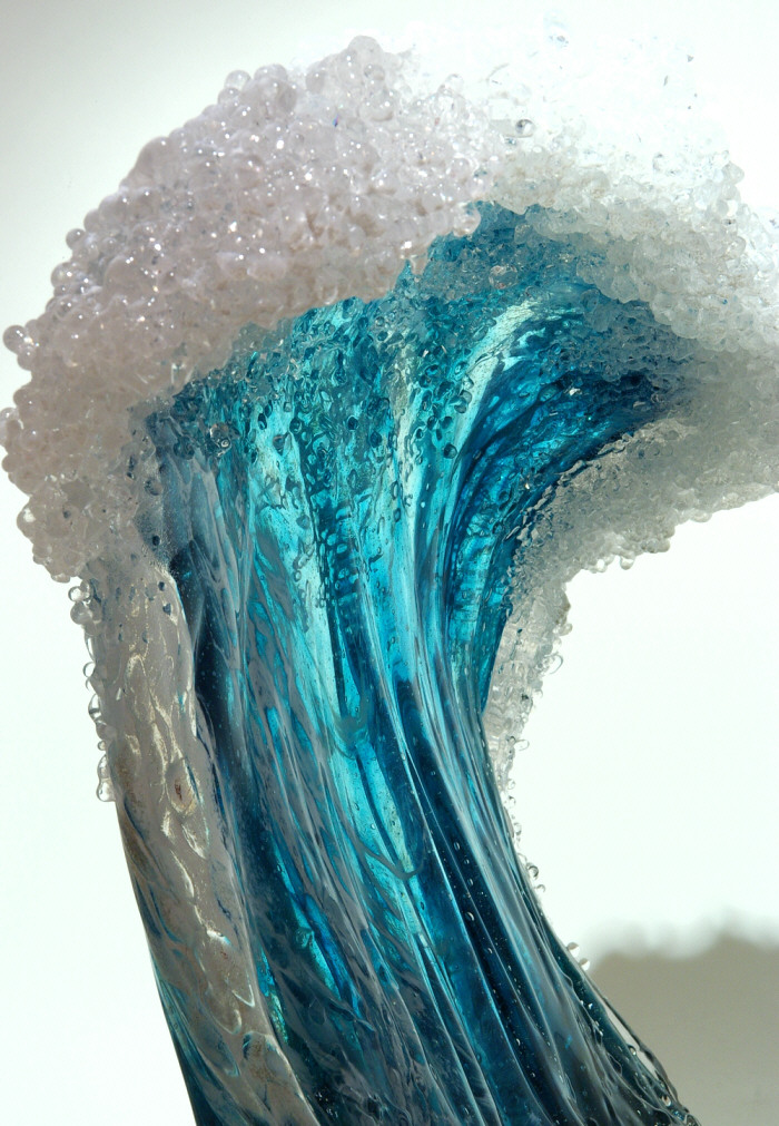 Last Day 80% Off❤️Majestic Crashing Waves Art Glass Last Day Of Activity🌊