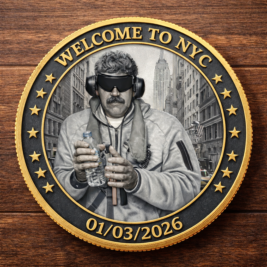 “Justice Enforced – Order From Chaos” Commemorative Coin