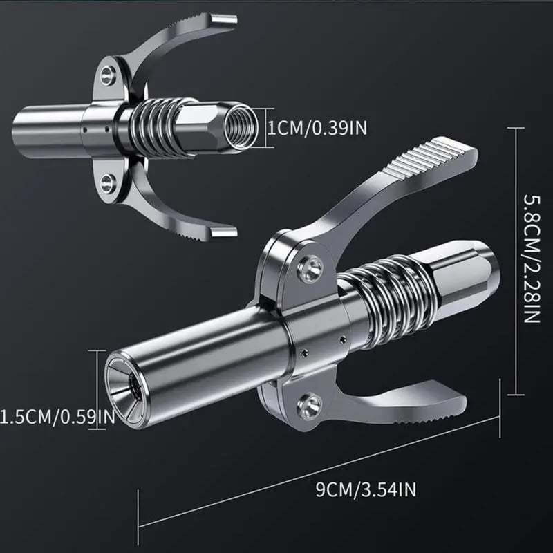 🔥Christmas  Discount 49% Off🎄12,000 PSI High Pressure Grease Nozzle Fittings,Compatible With All 1/8" NPT Grease Guns