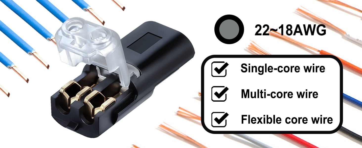low voltage wire connector