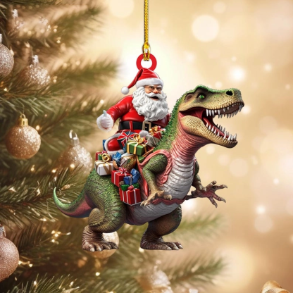 Christmas Dinosaurs Ornament Collection