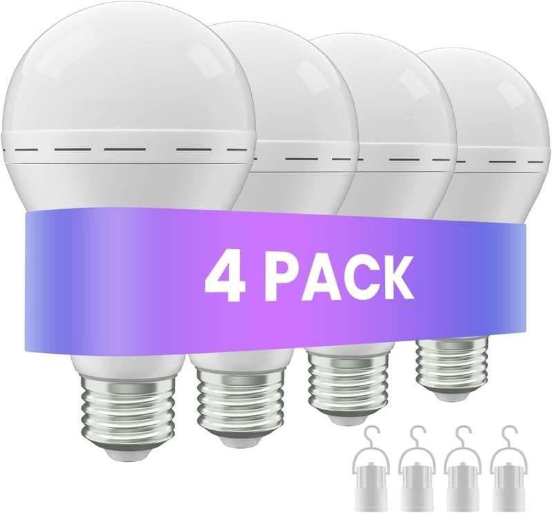 Rechargeable Emergency Light Bulbs
