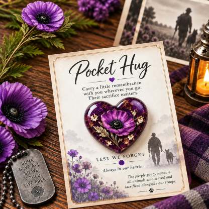 🌸 Pocket Hug Remembrance – A Little Keepsake of Love, Honor & Memories ❤️