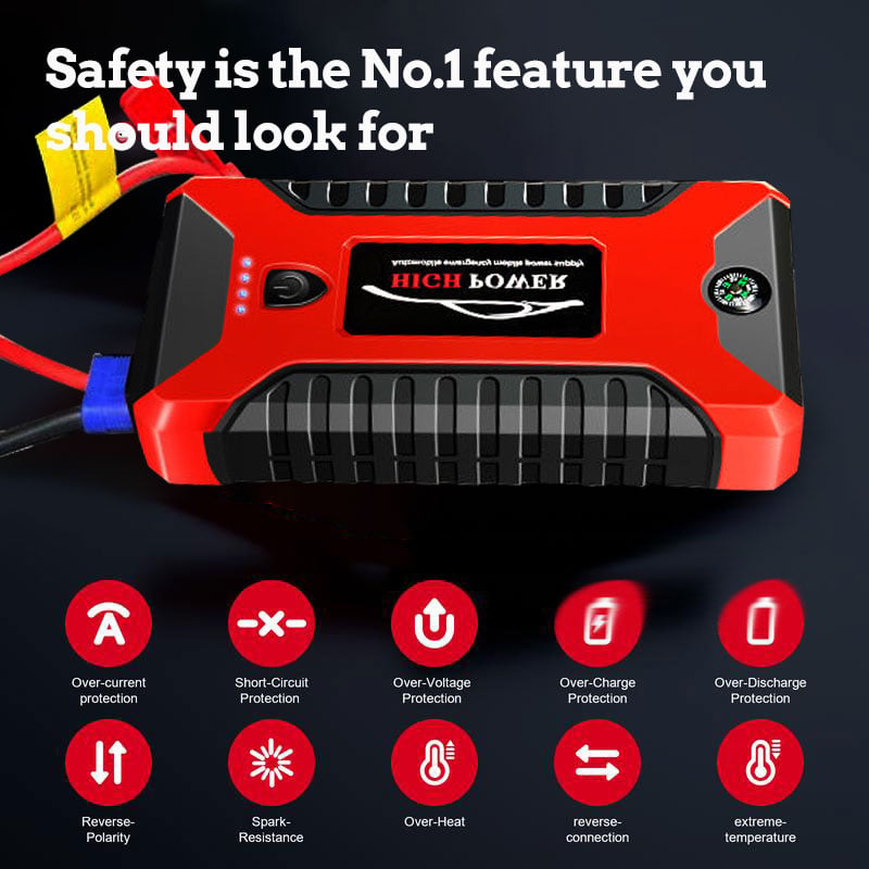 🏆 500K+ SOLD! ✨2025 USA🔥Jump Starter 300A Peak Jump Starter Battery Pack