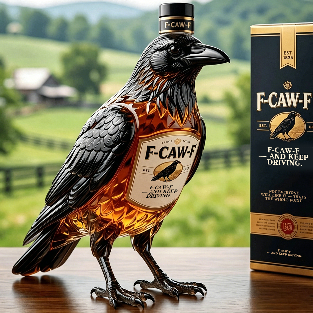 💥The F-CAW-F whisky Bottle — For Those Who Laugh at Life and Give Zero F*cks!