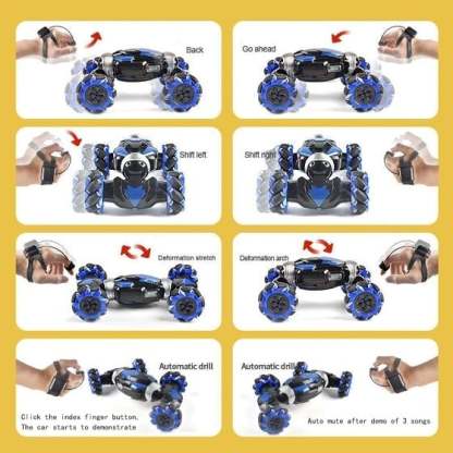 🎁Gesture Sensing RC Stunt Car With Light & Music