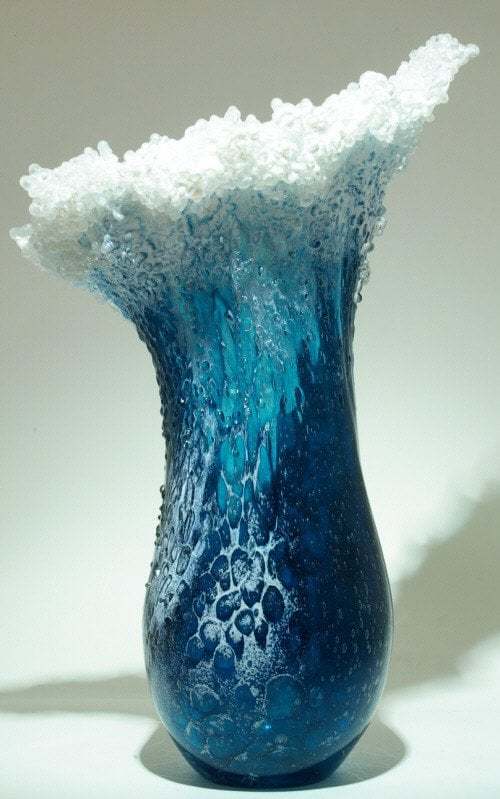 Last Day 80% Off❤️Majestic Crashing Waves Art Glass Last Day Of Activity🌊