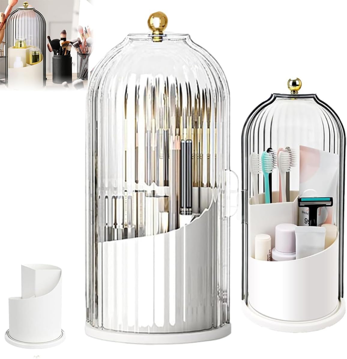 💖Hot Sale 49% OFF💖Sliding Lid Toothbrush Organizer
