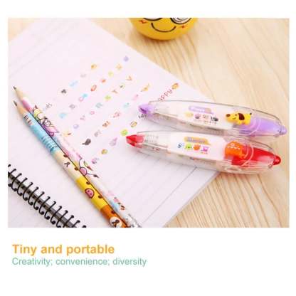 🏆 50K+ SOLD!🔥DIY Cute Animals Press Type Decorative Pen