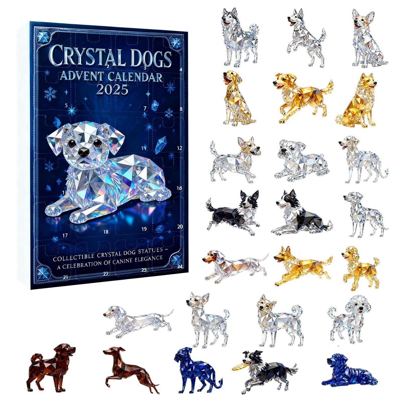 🔥Limited Edition, Only 100 Sets Left! - Crystal Cats Advent Calendar 