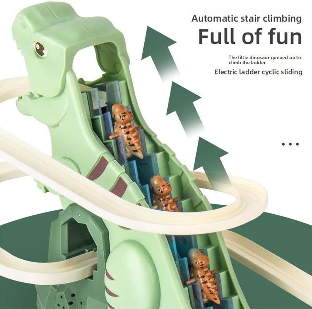 🏆 50K+ SOLD! 🔥2025 New Dinosaur Climb Stairs Music Toy!🦖
