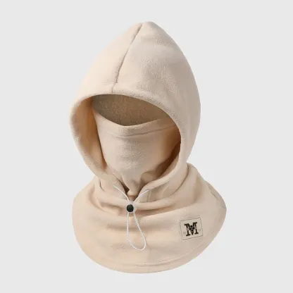 💖One-Piece Warm Mask Hat, Outdoor Cycling Windproof Warm Hat with Neck Mask
