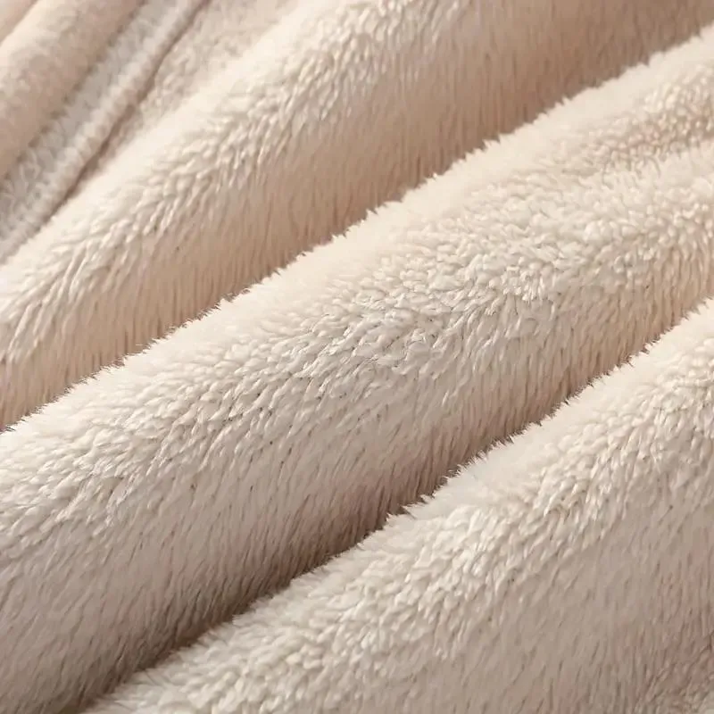 Soft plush fabric texture