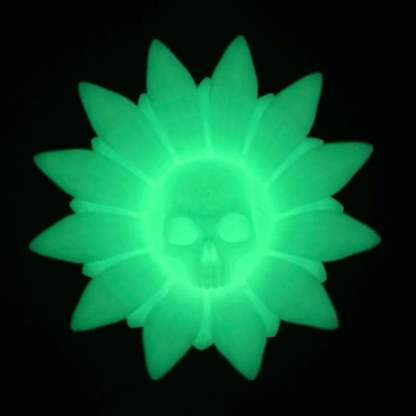 💀Forbidden Sunflower🌻 – Gothic Skull Bloom Decor