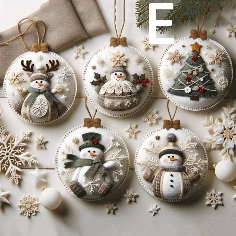 🔥This Week Special Price⏰ - 🧵DIY Christmas Felt Patch Kit✨Start your fun-filled Christmas craft journey
