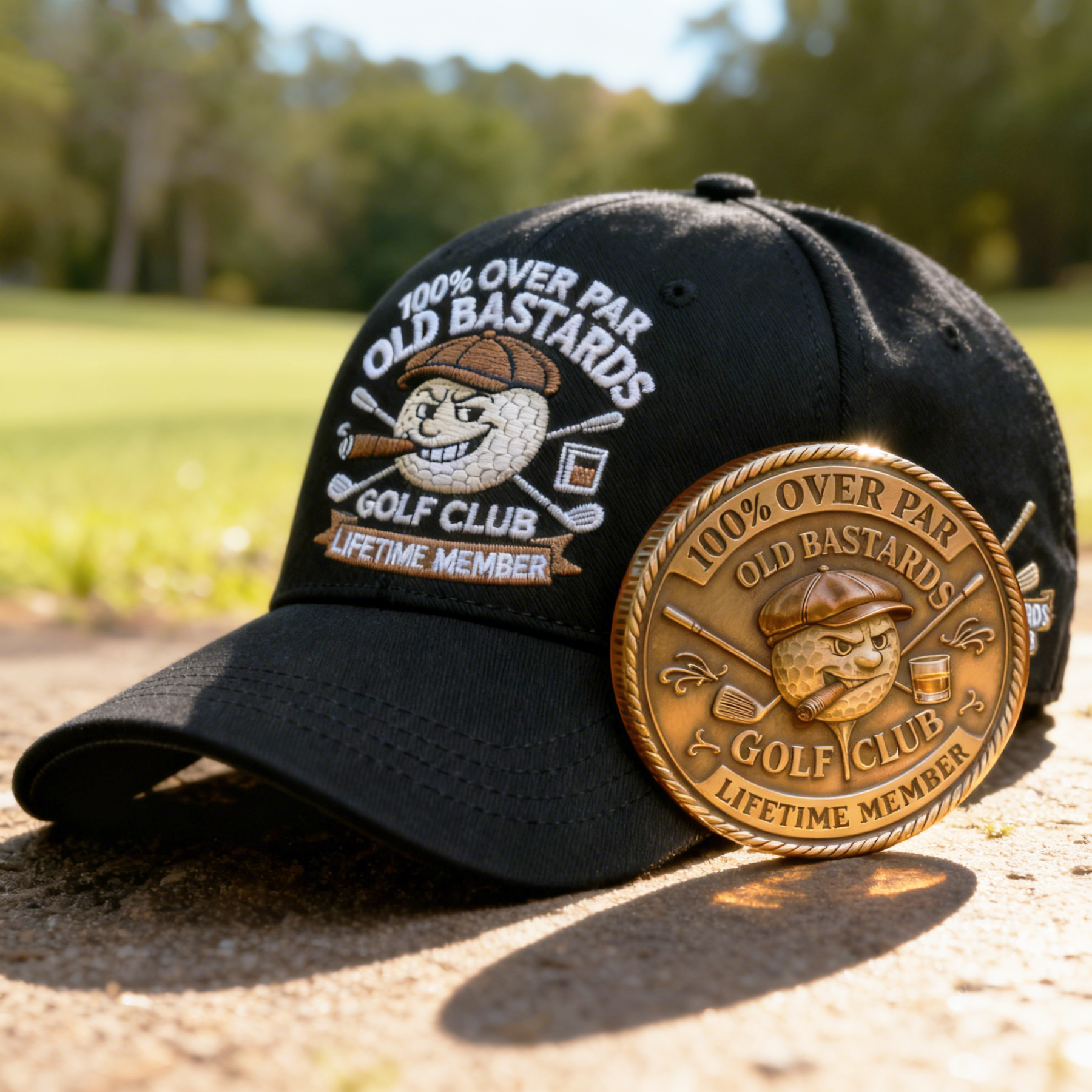 “OLD BASTARDS GOLF CLUB” — 100% Over Par, Lifetime Member Edition