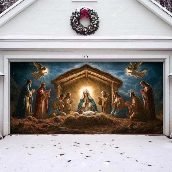 🎄Christmas Garage Door Cover