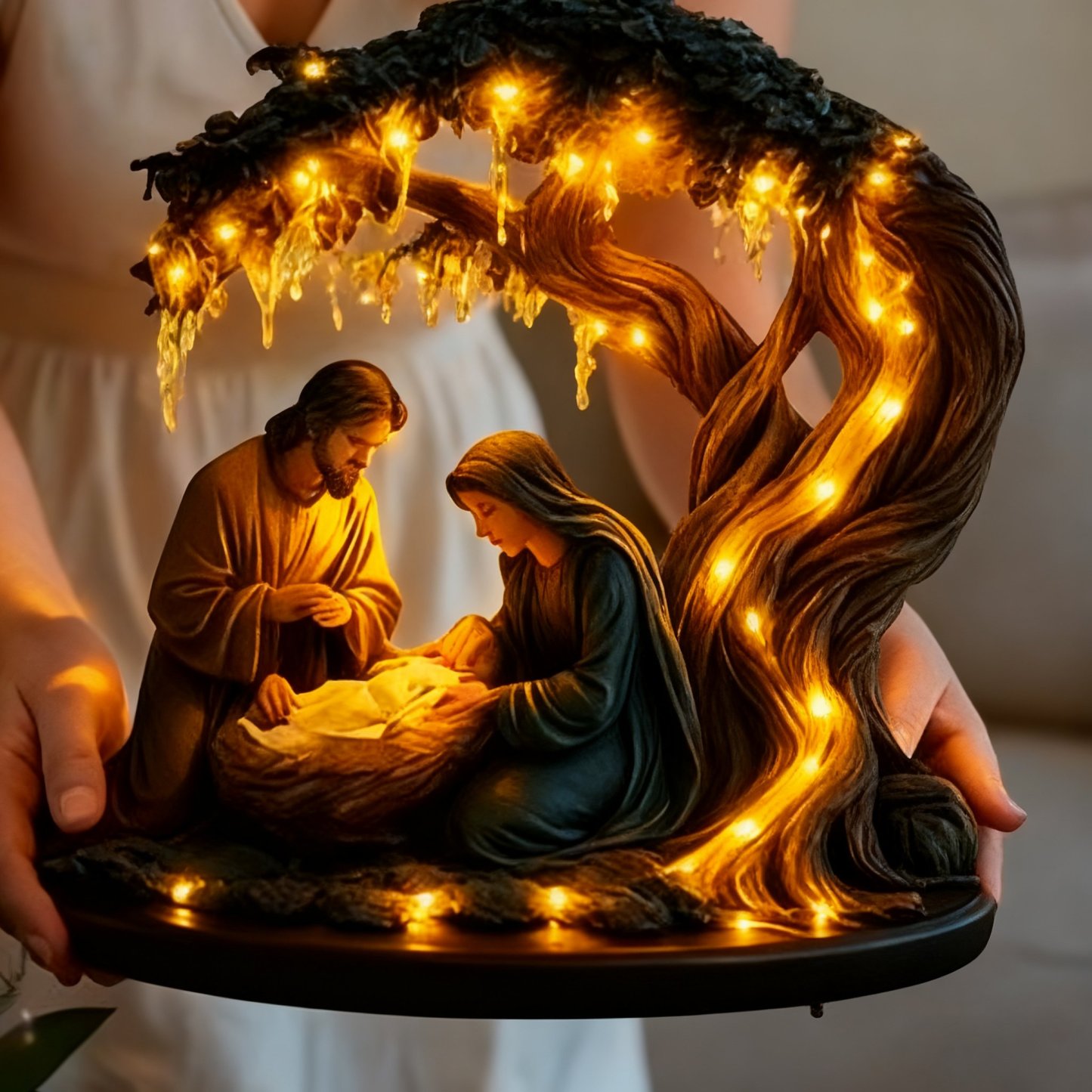 Buy 2 Get 5% OFF& Free Shipping🎄🎁Christmas Nativity Scene Decorative Figurine