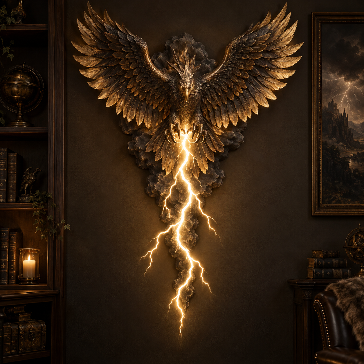 Legends of Light Fantasy Guardian Wall Sconce Collection