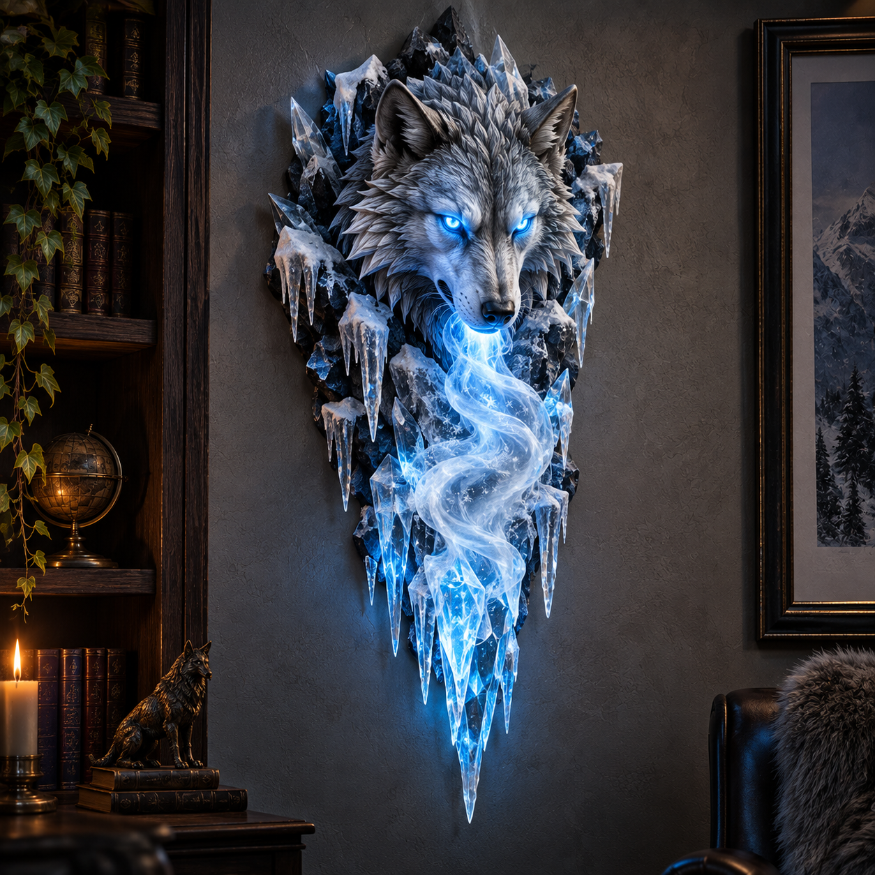 Legends of Light Fantasy Guardian Wall Sconce Collection