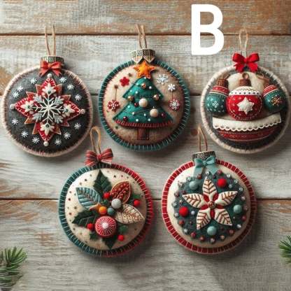 🔥This Week Special Price⏰ - 🧵DIY Christmas Felt Patch Kit✨Start your fun-filled Christmas craft journey